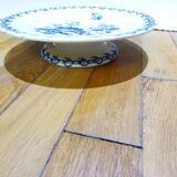 Gien Chardons flat compote dish on pedestal (6)