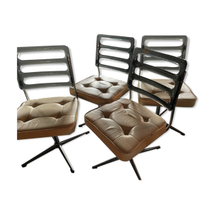 chaises pivotantes de