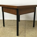 60s 70s teak sewing box sewing table utensilio coffee table mid century 60s