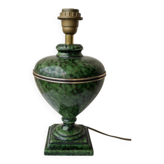 Green lamp base