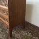 Commode en rotin années 50