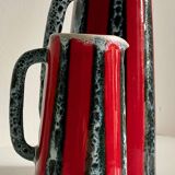 2 pichets, vases vintage en céramique d’art Luc Vallauris