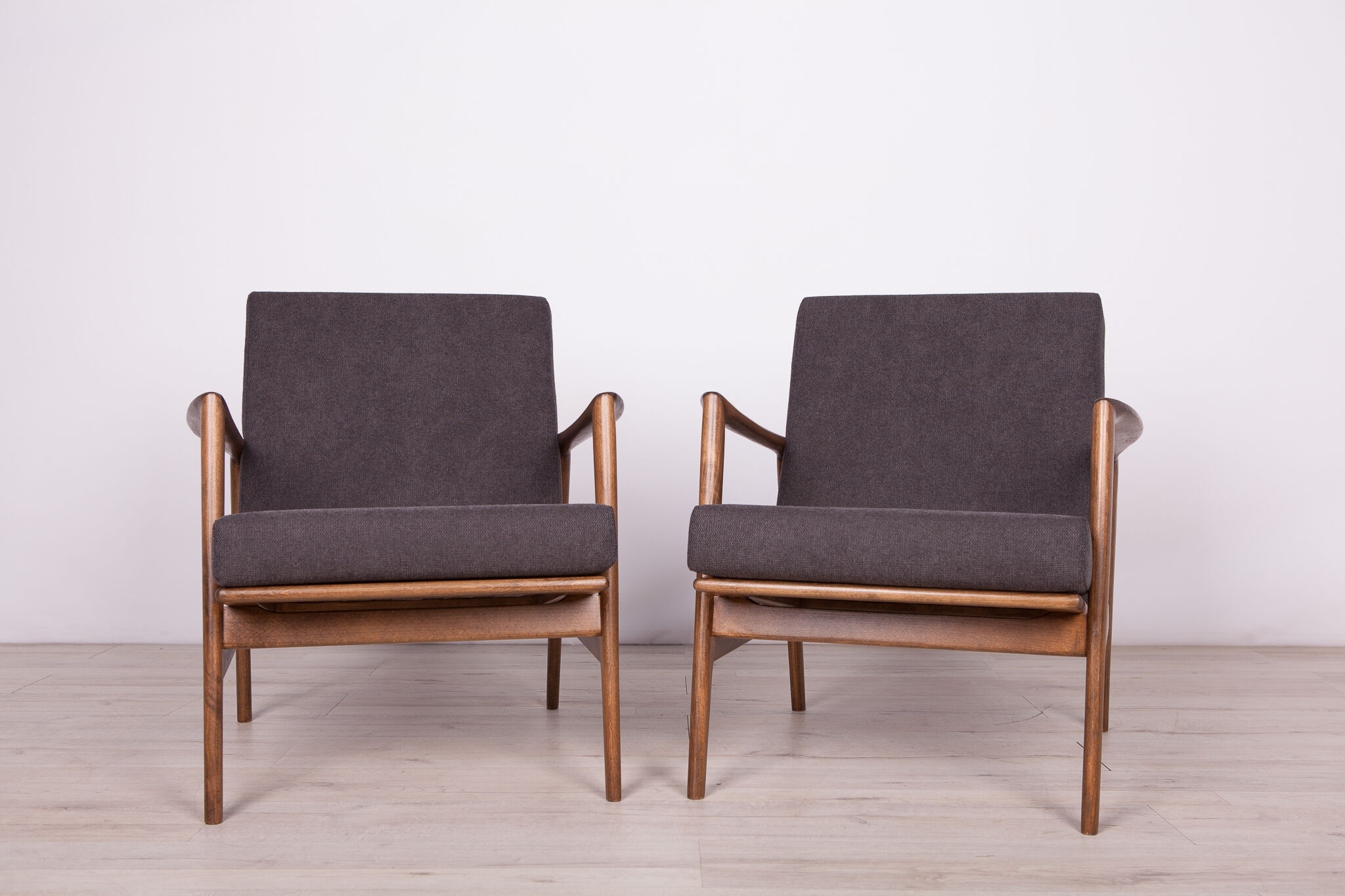 Model 300-139 Armchairs from Swarzędzka, 1960s, Set of 2