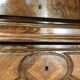 Bonnetière antique wardrobe with beveled ice interior elm magnifying glass style rocaille louis xv