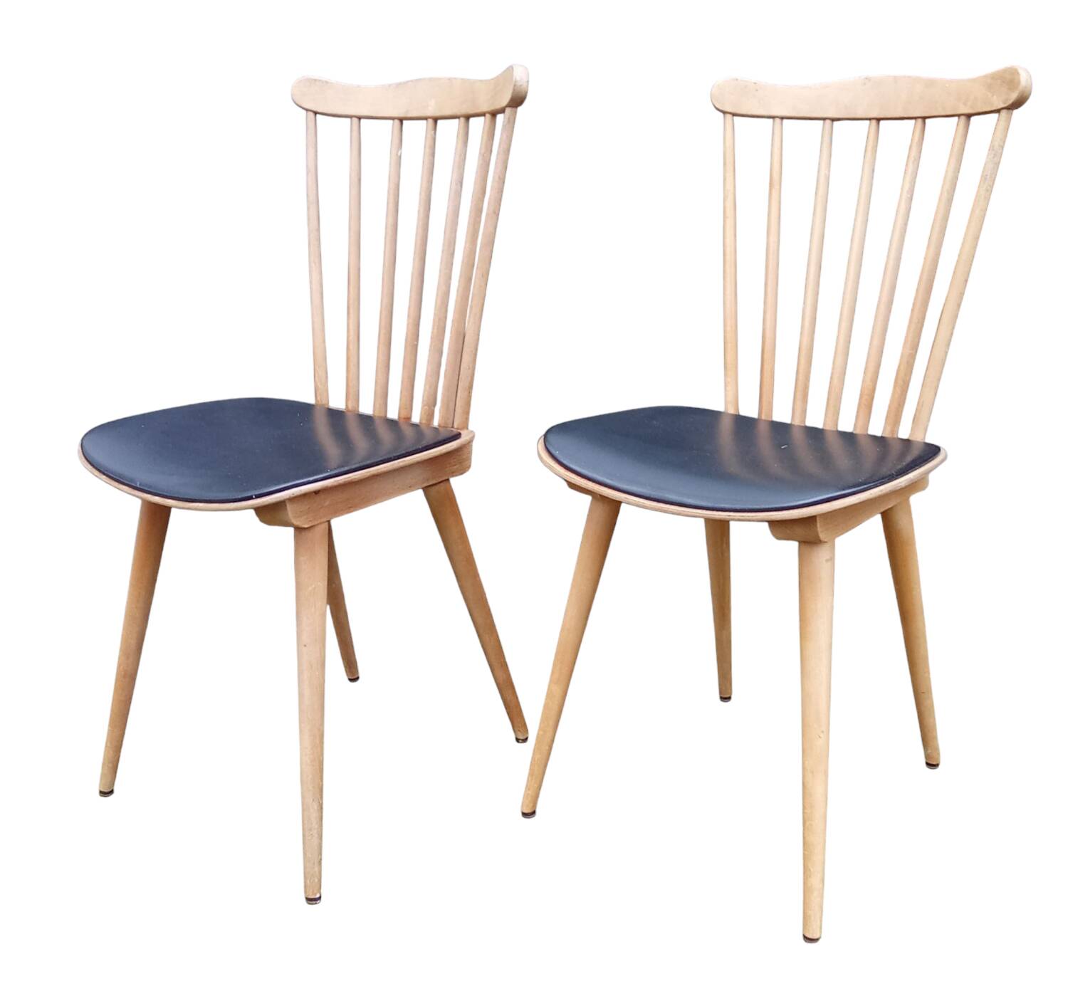 Set of 4 Baumann Sonate chairs
