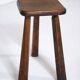 Tabouret tripode en bois