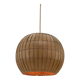 Suspension en placage de bois du milieu du siècle, ULUV, années 1960