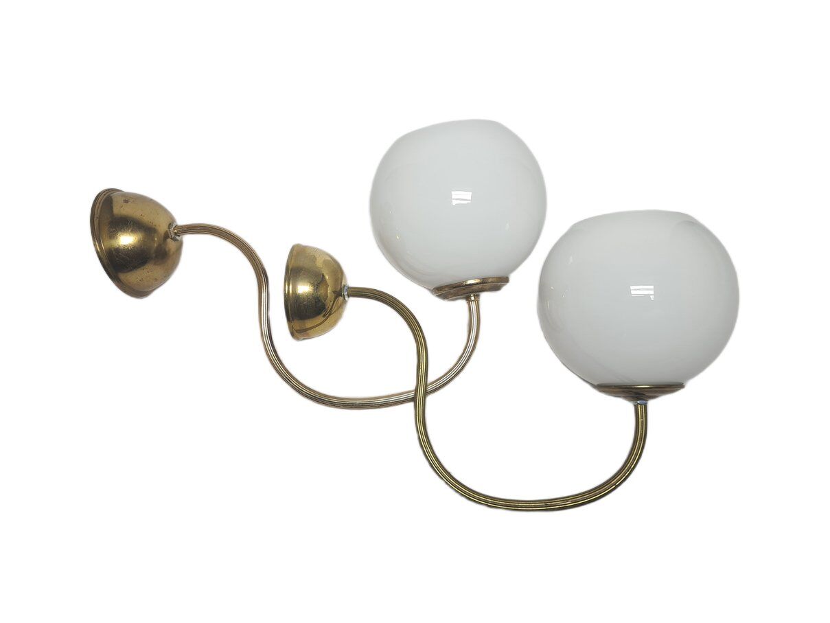 Vintage Art Deco sconces, Poland, 1950s, set of 2