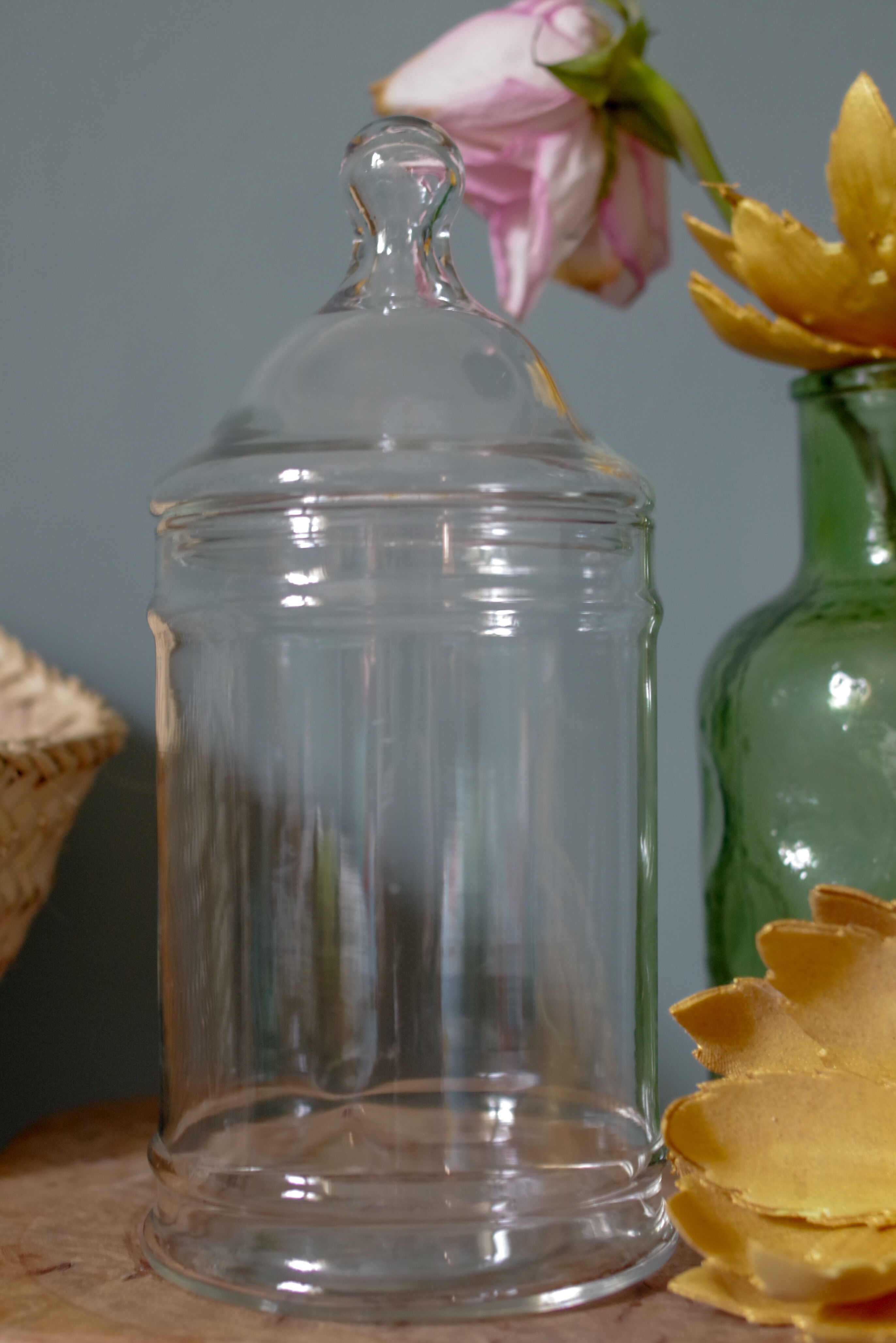 Antique pharmacy bottle-vintage Herbalism