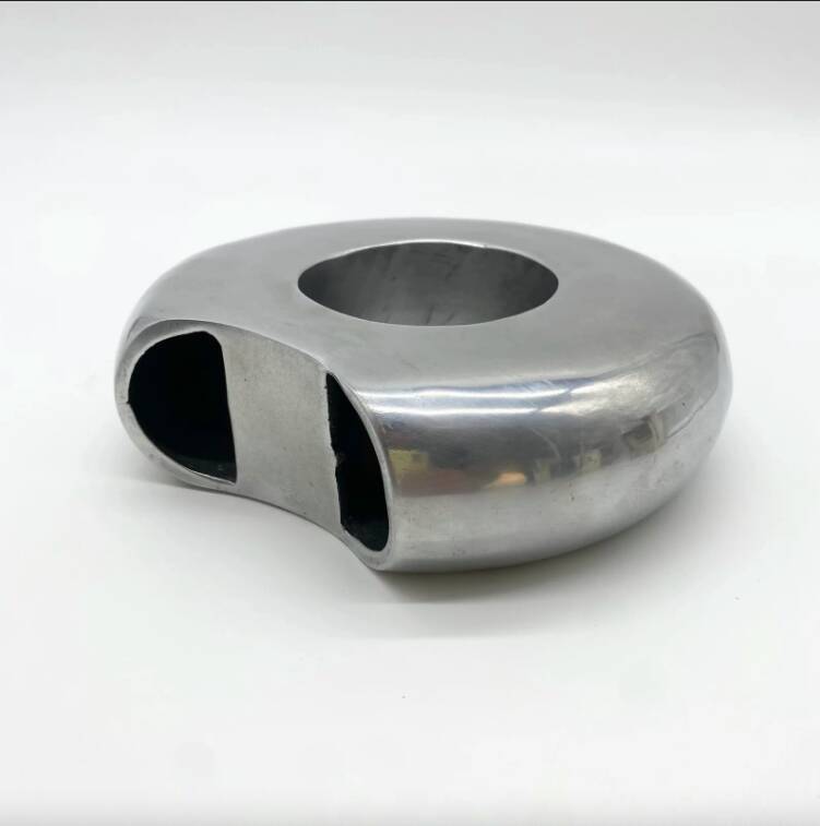 “Donuts” Vase / Cast Aluminum – 1980s