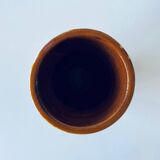 Vase coloré en terre cuite émaillée