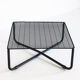 Vintage iron coffee table "Jarpen" by Niels Gammelgaard for Ikea, 1983