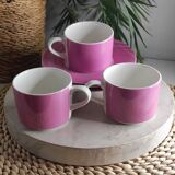 Pink coffee set