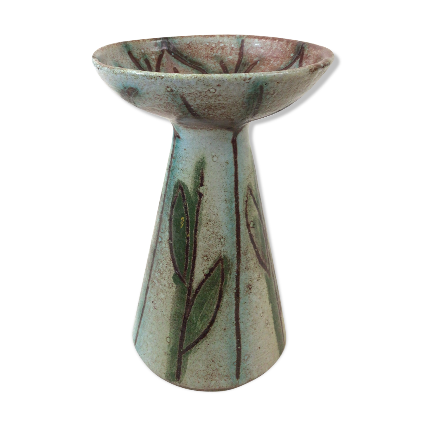 Ceramic candle holder Accolay h.17