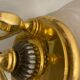 Large Brass Murano Glass Sconces Set of 10