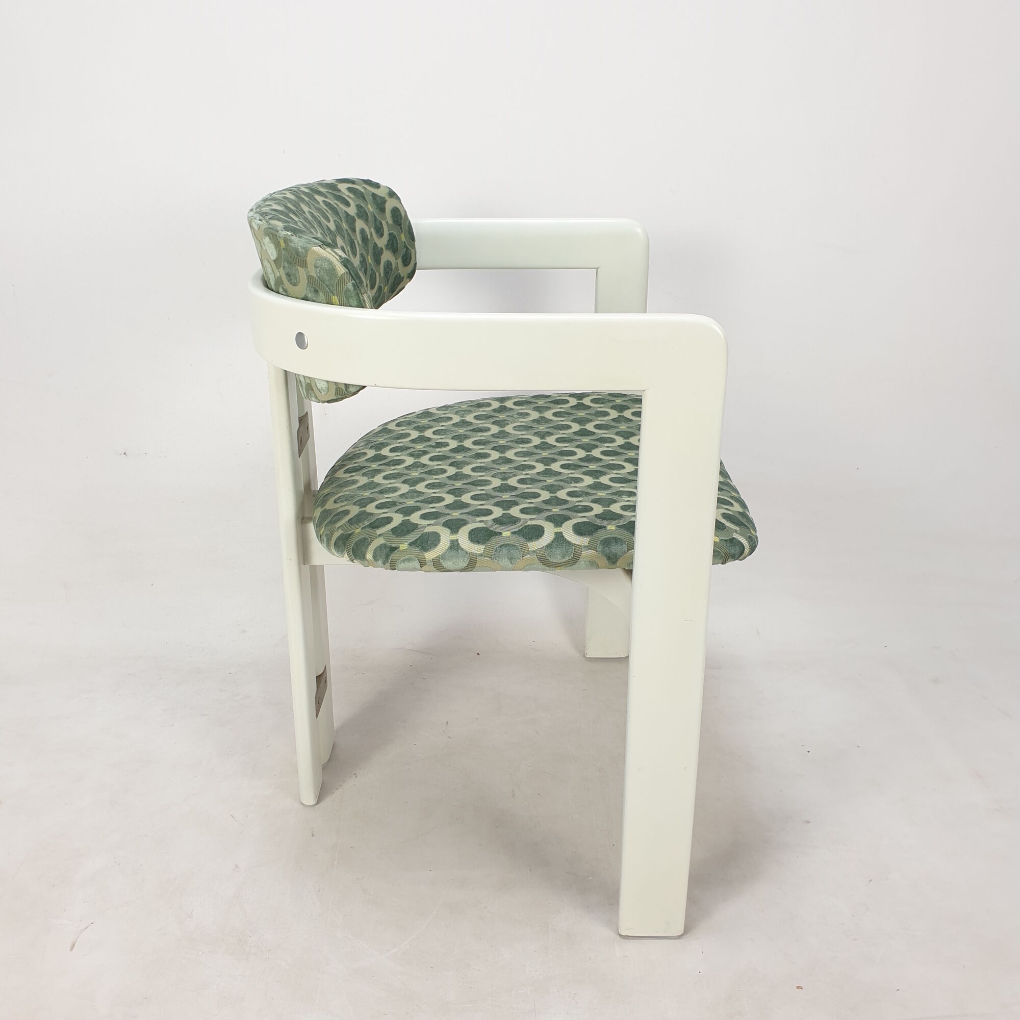 Augusto Savini for Pozzi Set of Four 'Pamplona' Chairs, Italy 1970's