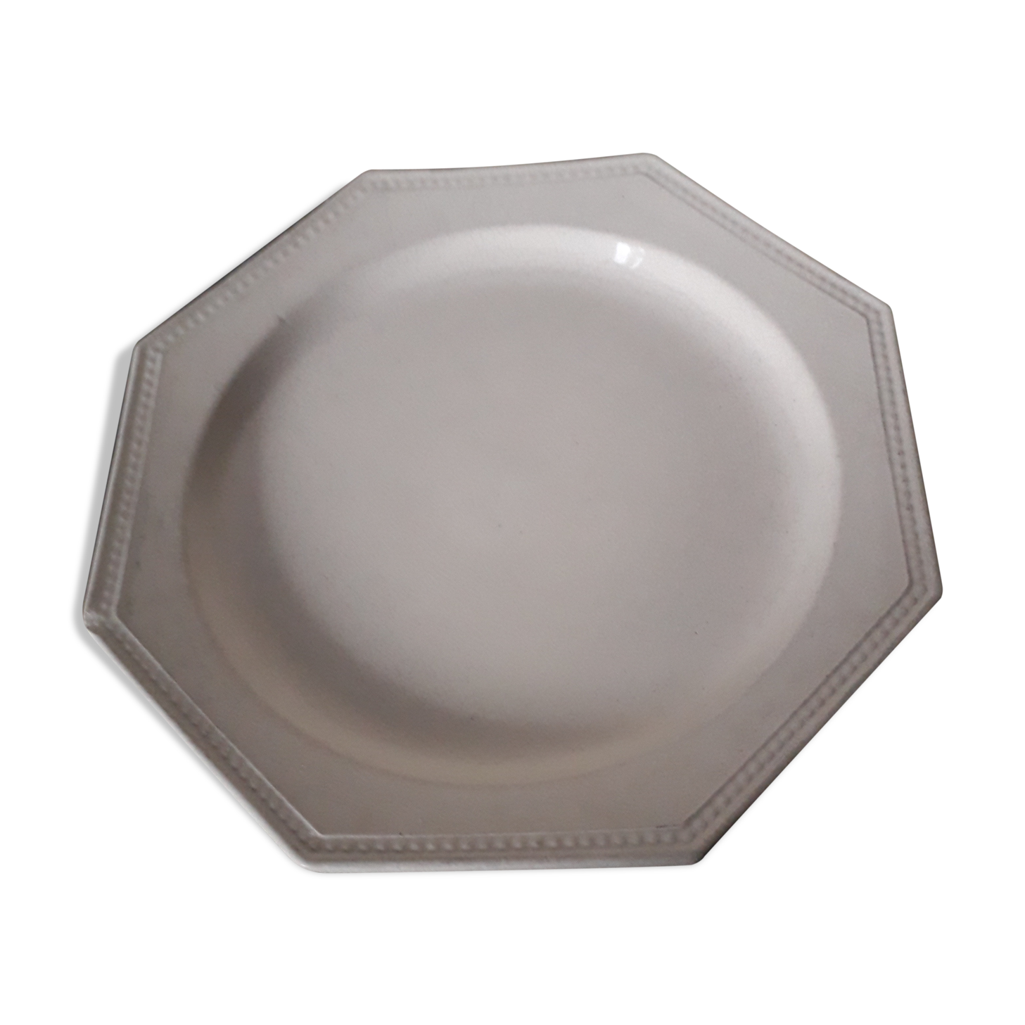 5 plates faience Creil and Montereau XIX
