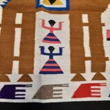 Kilim ethnic carpet, 89 cm