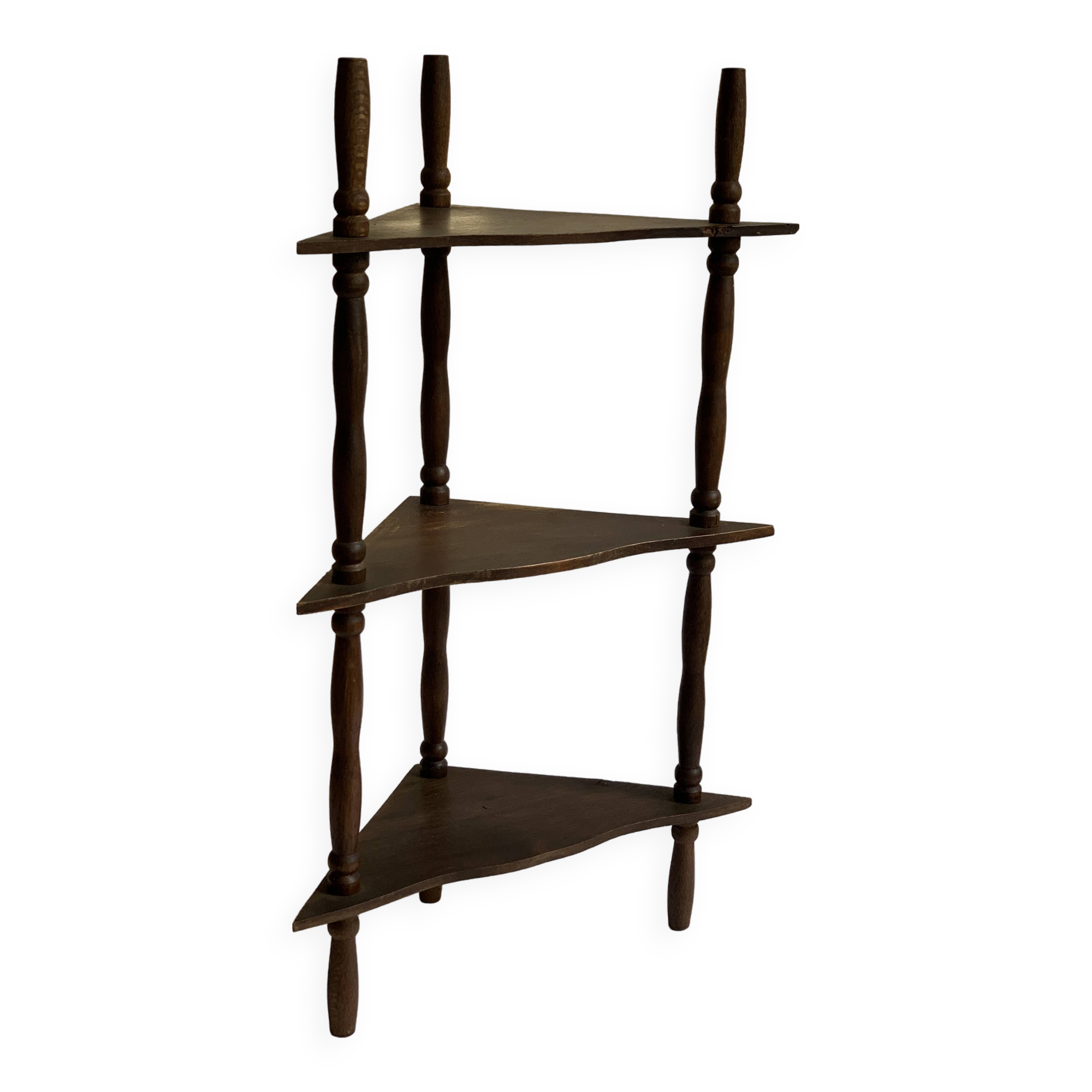 Vintage corner shelf