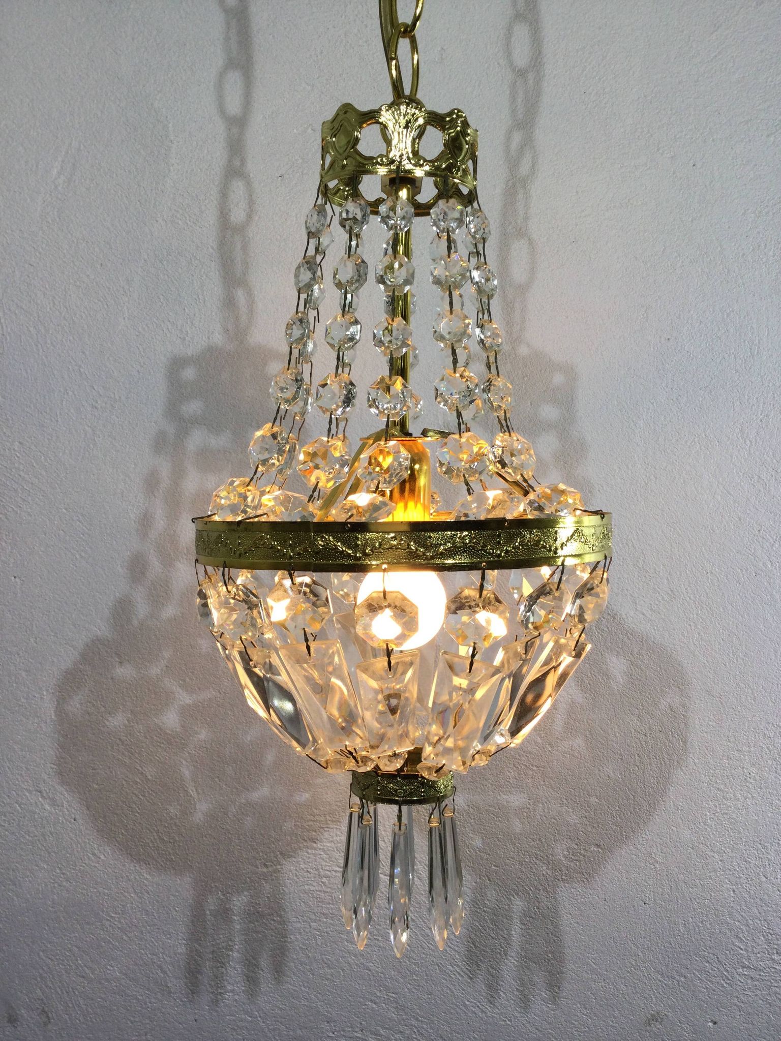 Lustre montgolfière à 1 lumière