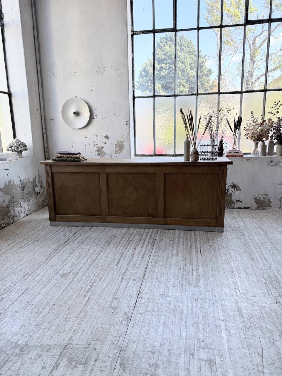 Walnut trade counter 2m5