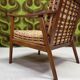 Fauteuil Scandinave 1970" vintage