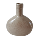 Vase en grès beige vintage
