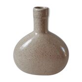 Vintage beige sandstone vase