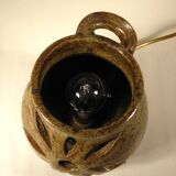 Lamp - night light in stoneware from the 70s