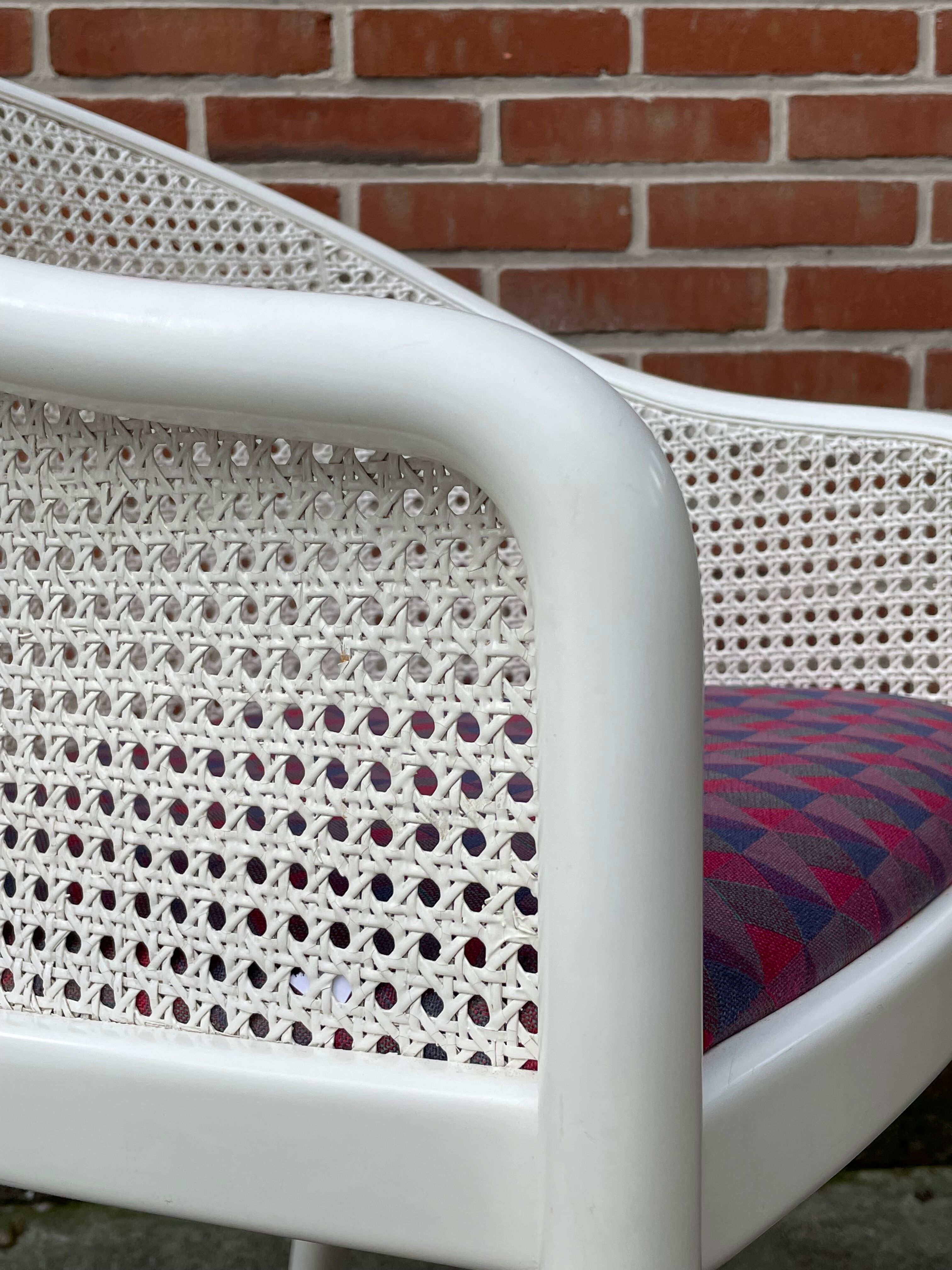 Vintage cane armchair 80