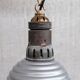 Antique mercury glass french pendant light