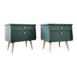 Pair of vintage bedside tables