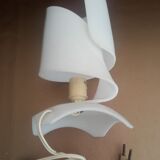 Thermoformed Plexiglas Bedside Lamp Vintage 60/70