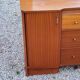 Coiffeuse commode vintage des années 60 en acajou