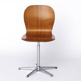 Vintage Pagholz Swivel Chair 1960s, Industrial School Chair