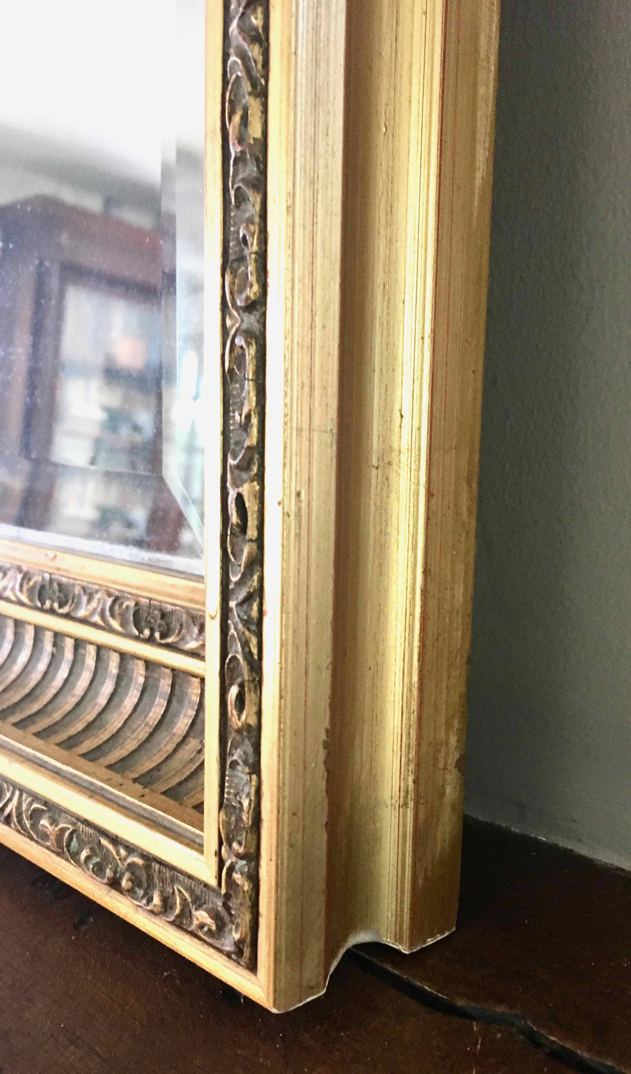 Beveled mirror 81x61cm
