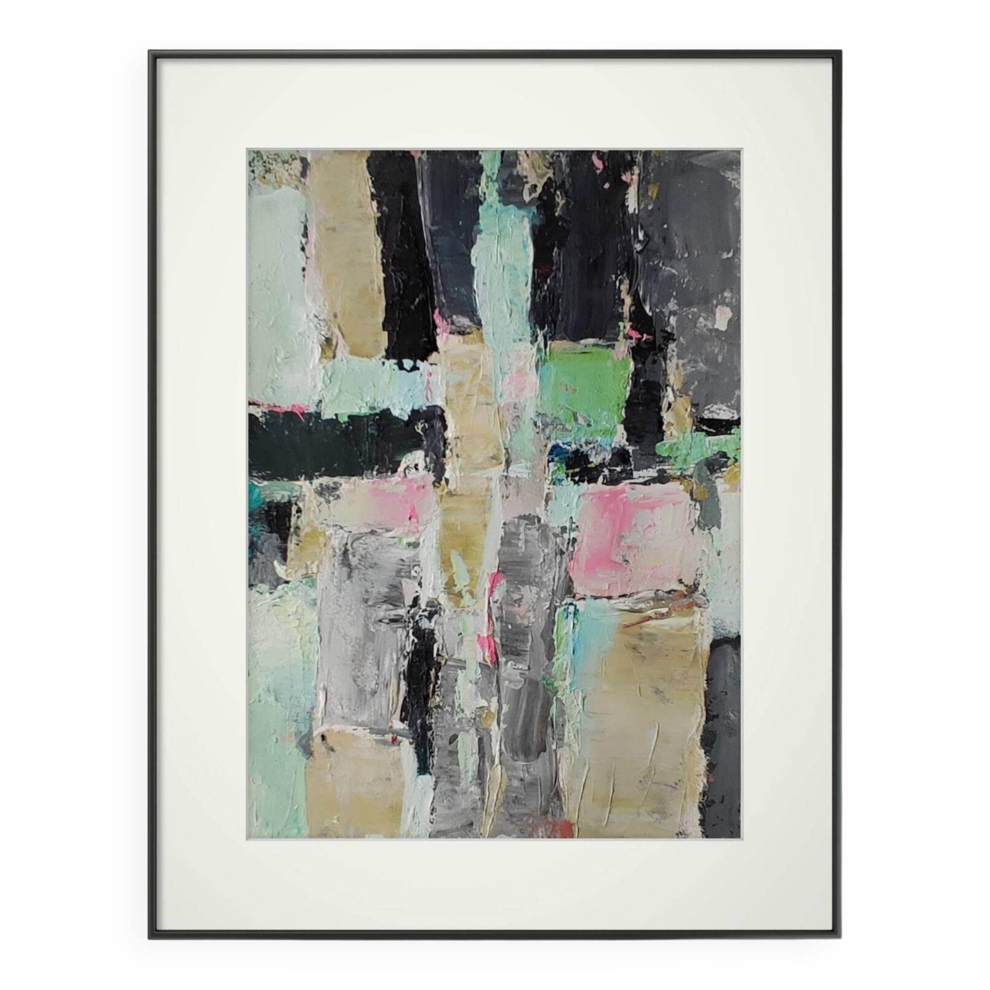 Original abstract urban landscape