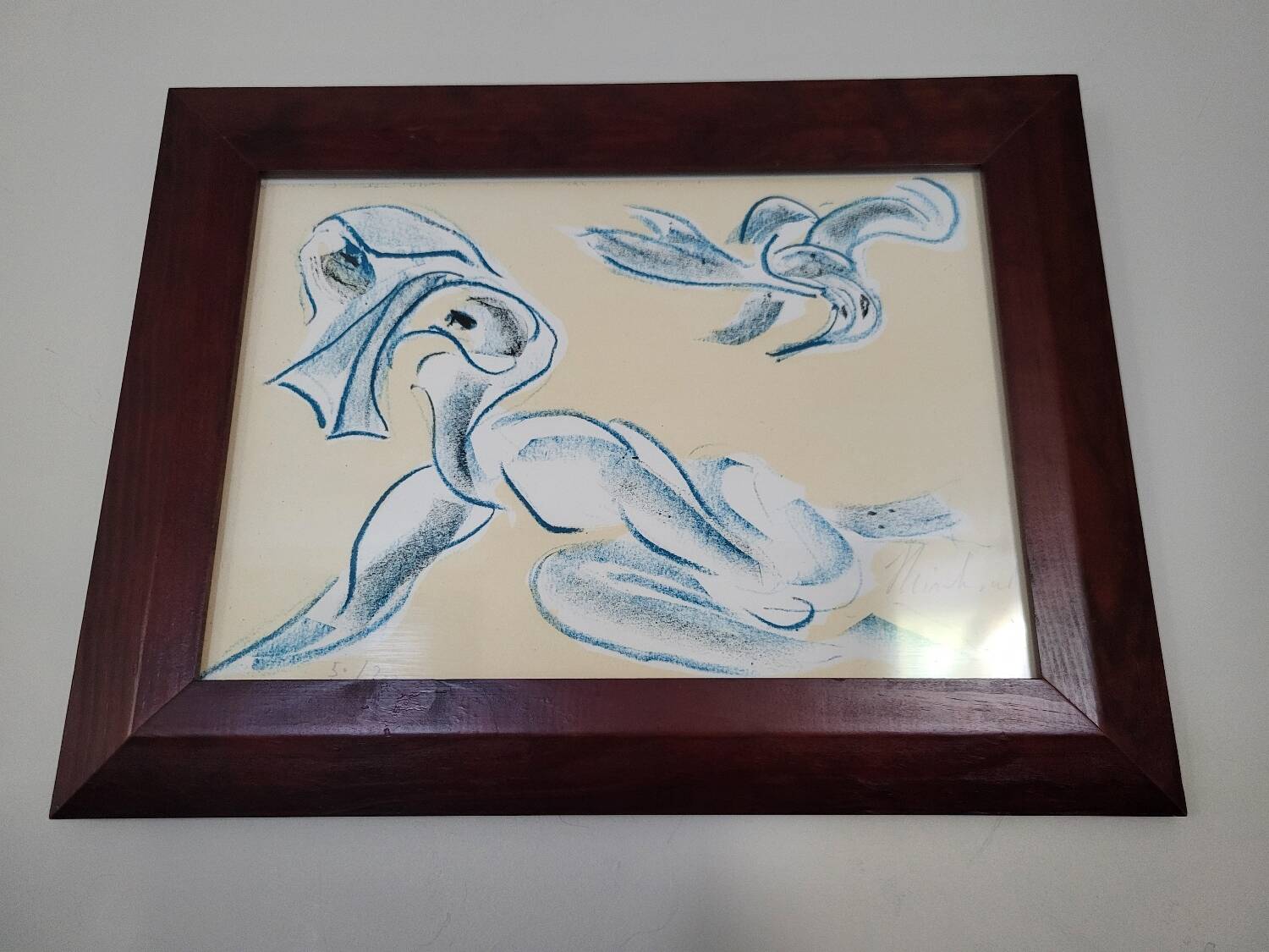 Numbered Lithograph by Reinhoud D'Haese 50/200/ Brussels/ Iconic