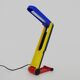 Postmodern desk lamp by Benetton, Memphis style Italy 1980s