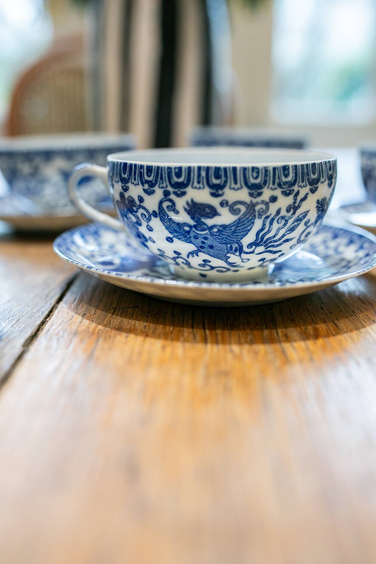 Le lot de 6 tasses japonaises