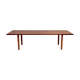 Table basse Hans J Wegner en palissandre par Andreas Tuck 1950s