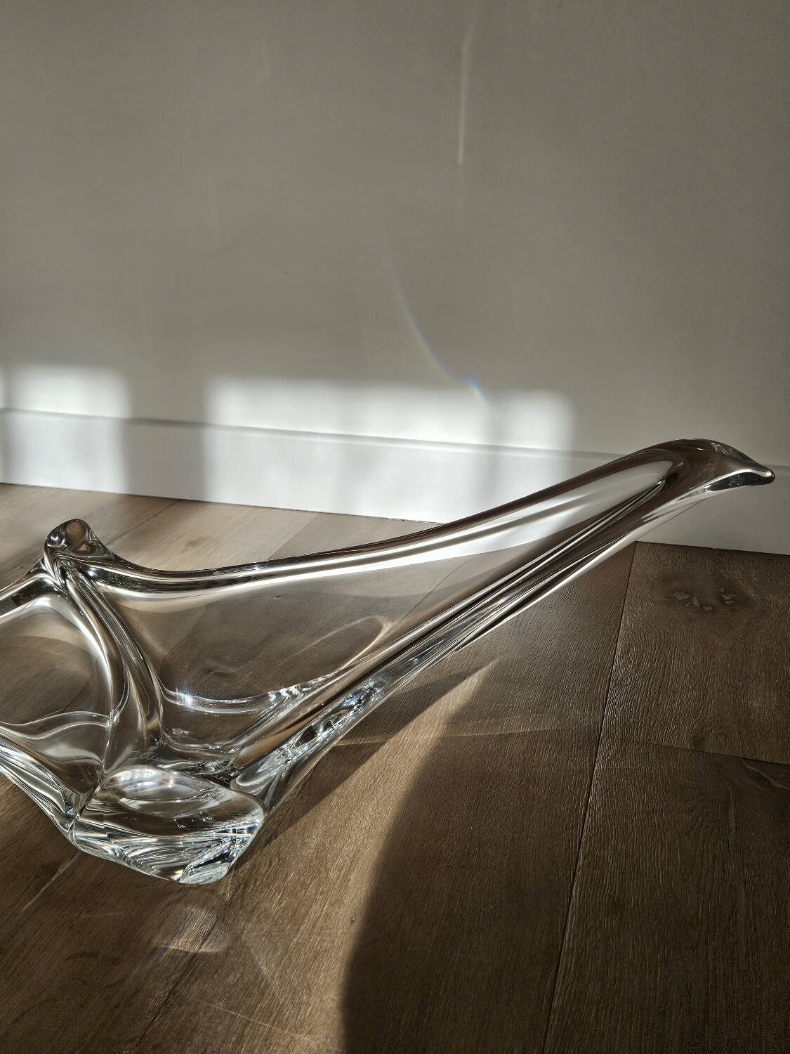 Daum crystal cup or pocket