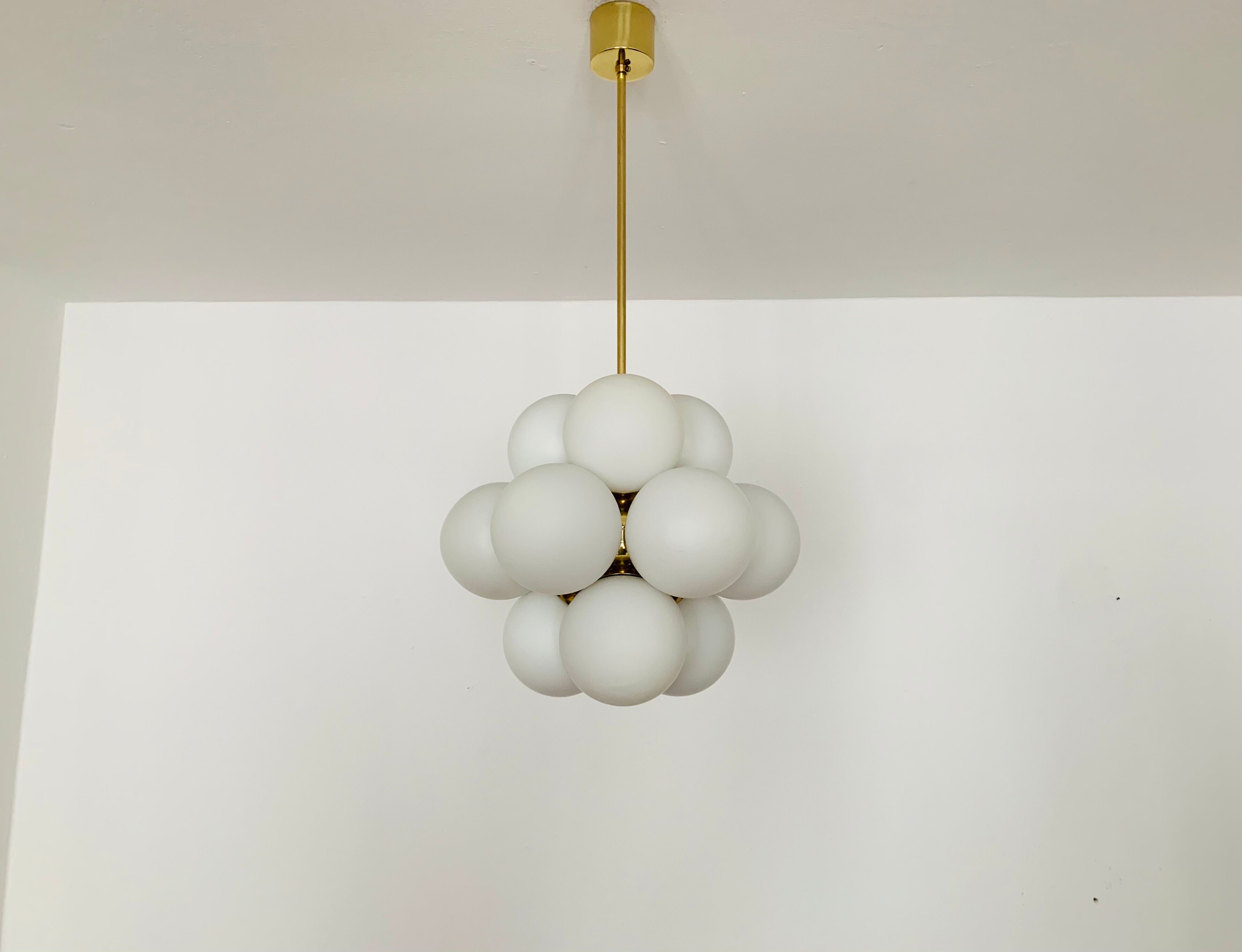 1 of 2 Sputnik Chandeliers by Kaiser Leuchten