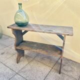 Rustic vintage peasant shelf