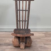 Pair of wooden chairs