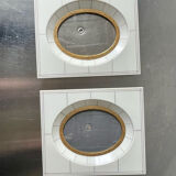 Pair of vintage bakelite frames