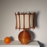 Rattan lamp