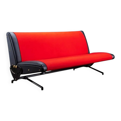 Canapé Osvaldo Borsani D70 Tecno édition 1960 Édition limitée