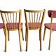 4 vintage & Baumann chairs