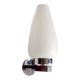 Scandinavian wall light, Glass and teak